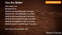 Roshni D'Souza - You Are Better