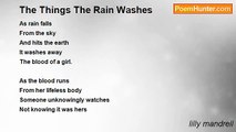 lilly mandrell - The Things The Rain Washes