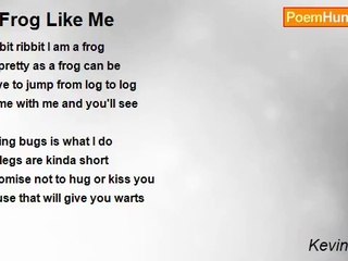 Kevin Seales - A Frog Like Me