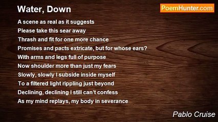 Pablo Cruise - Water, Down