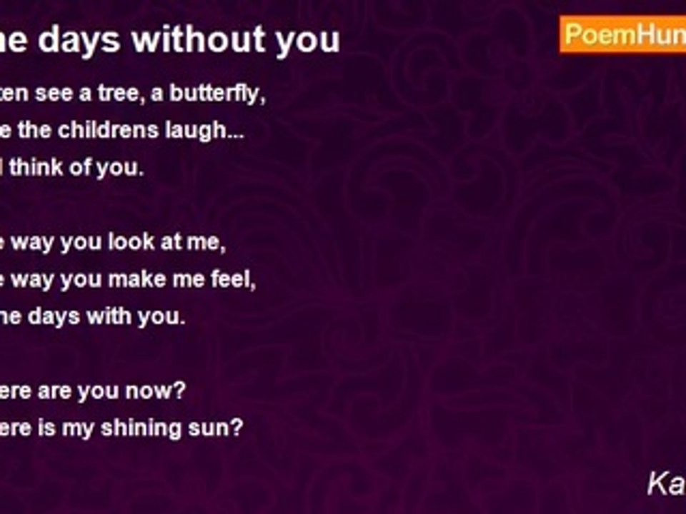 Kali Abyss - The days without you