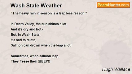 Hugh Wallace - Wash State Weather