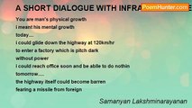 Samanyan Lakshminarayanan - A SHORT DIALOGUE WITH INFRASTRUCTURE