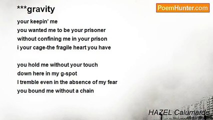 HAZEL Calumarde - ***gravity