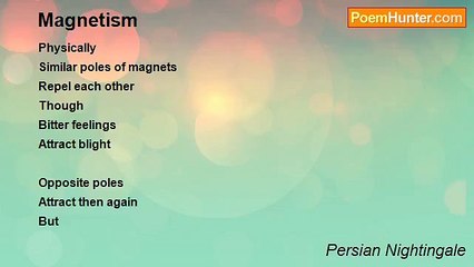 Persian Nightingale & Magnetism: The Power of Attraction and Repulsion 🎶