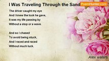 Alex waters - I Was Traveling Through the Sands