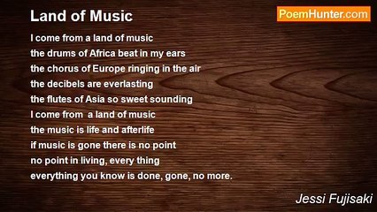 Jessi Fujisaki - Land of Music