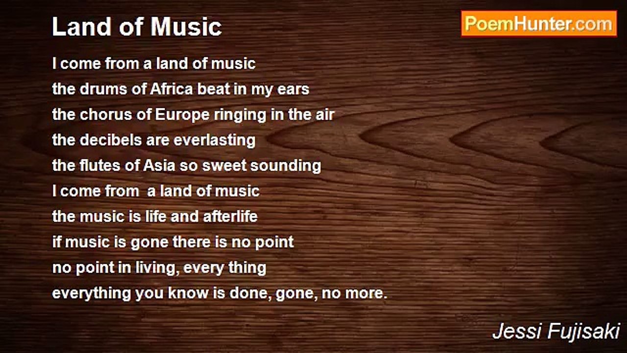 Jessi Fujisaki - Land of Music