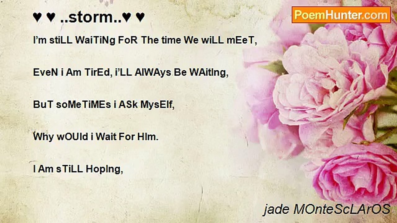 jade MOnteScLArOS - ♥ ♥ ..storm..♥ ♥