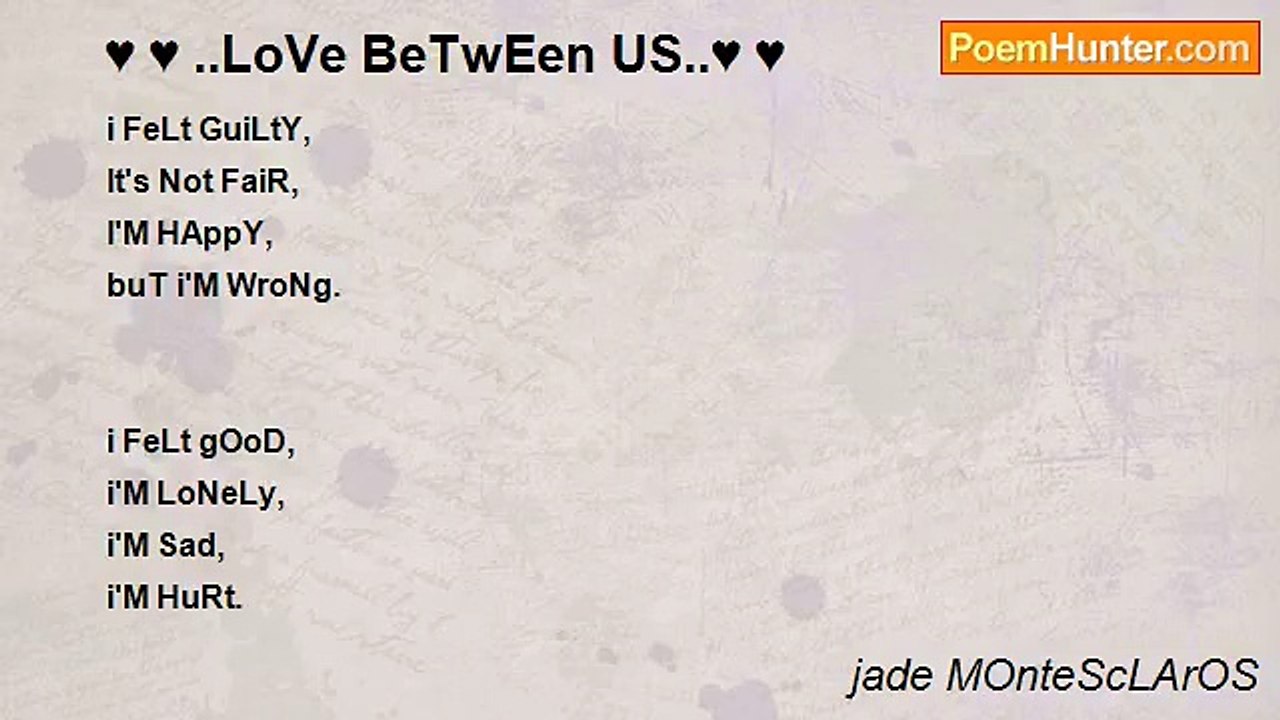 jade MOnteScLArOS - ♥ ♥ ..LoVe BeTwEen US..♥ ♥