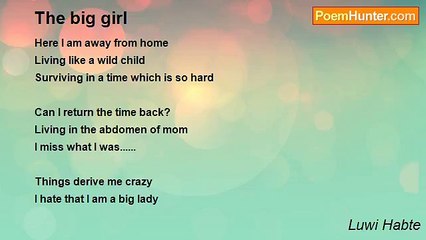 Luwi Habte - The big girl