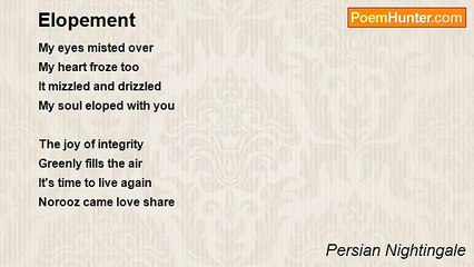 Persian Nightingale - Elopement