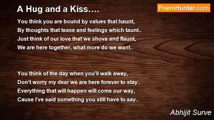 Abhijit Surve - A Hug and a Kiss….