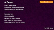 rajnish jena - A Dream