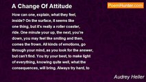 Audrey Heller - A Change Of Attitude