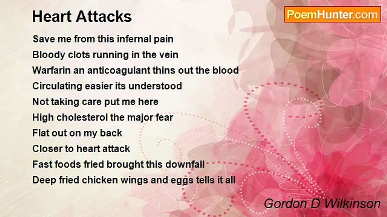 Gordon D Wilkinson - Heart Attacks