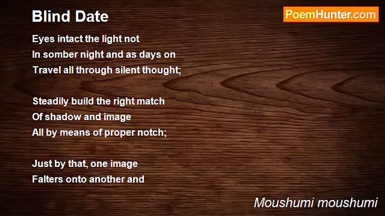Moushumi moushumi - Blind Date