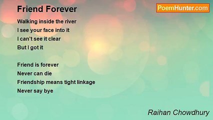 Raihan Chowdhury - Friend Forever
