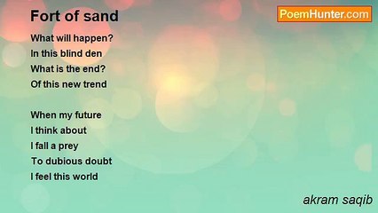 akram saqib - Fort of sand