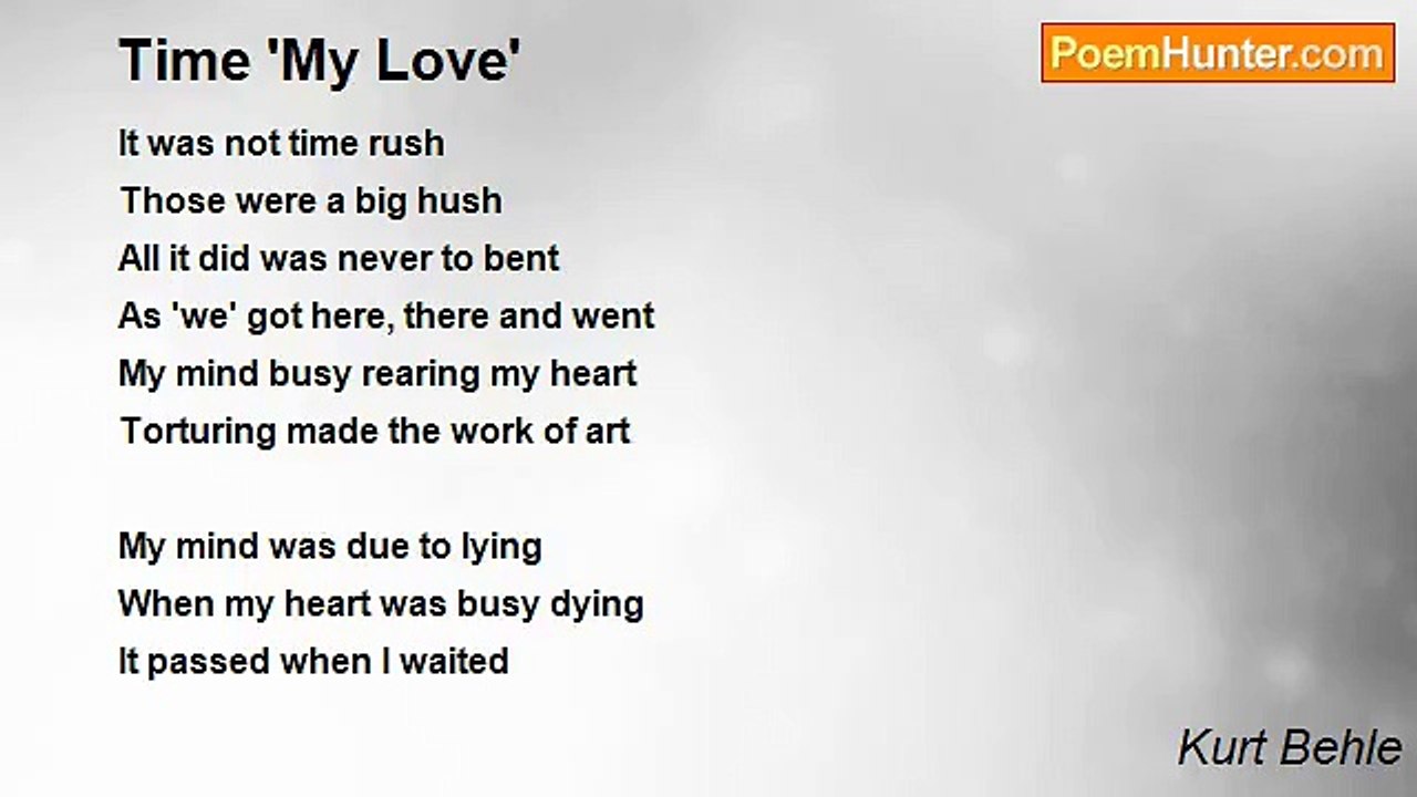 Kurt Behle - Time 'My Love'