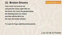 Luis Gil de la Puente - (3)  Broken Dreams