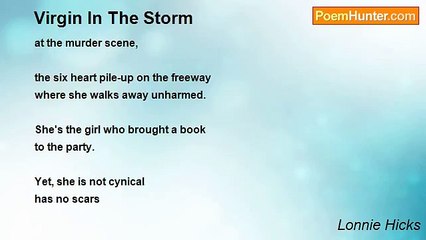 Lonnie Hicks - Virgin In The Storm