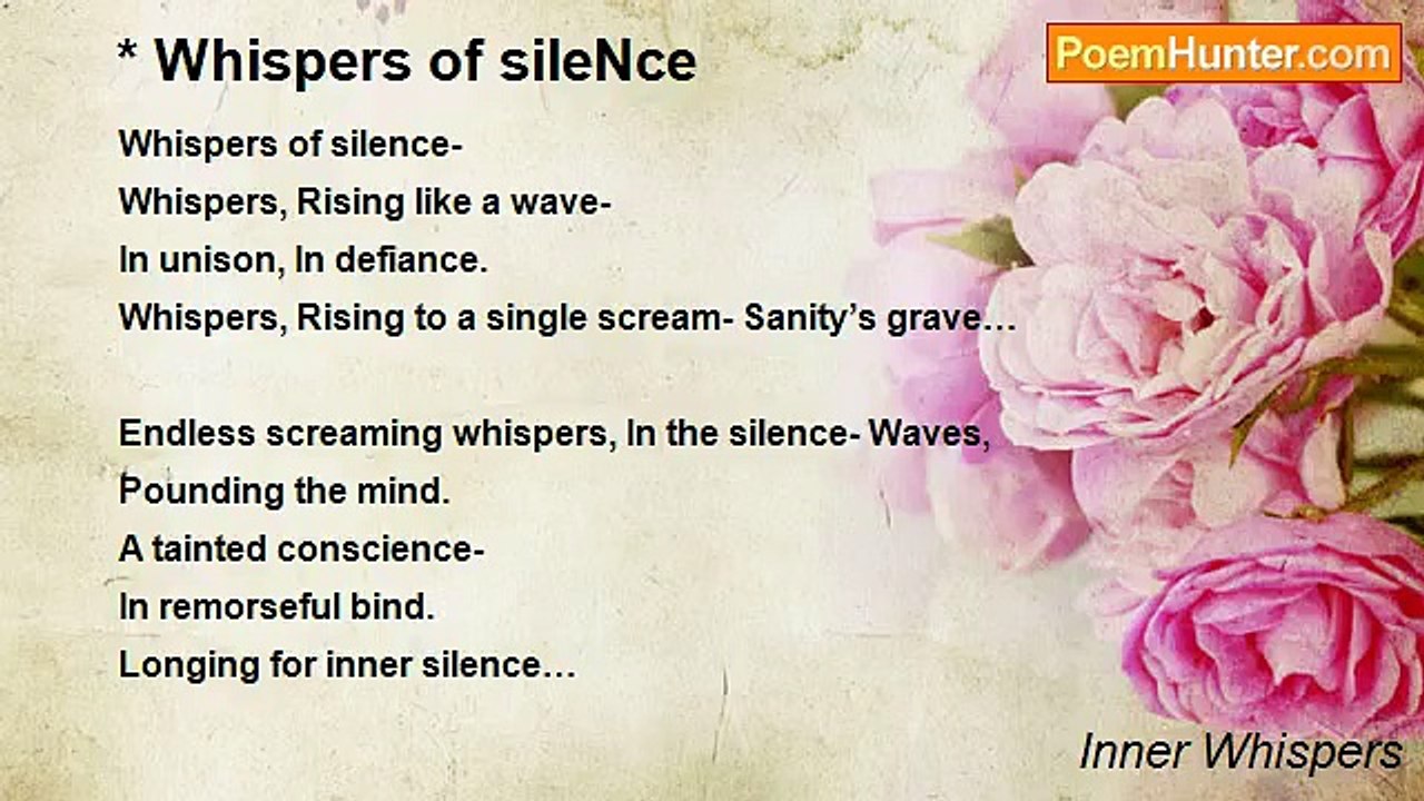 Inner Whispers - * Whispers of sileNce