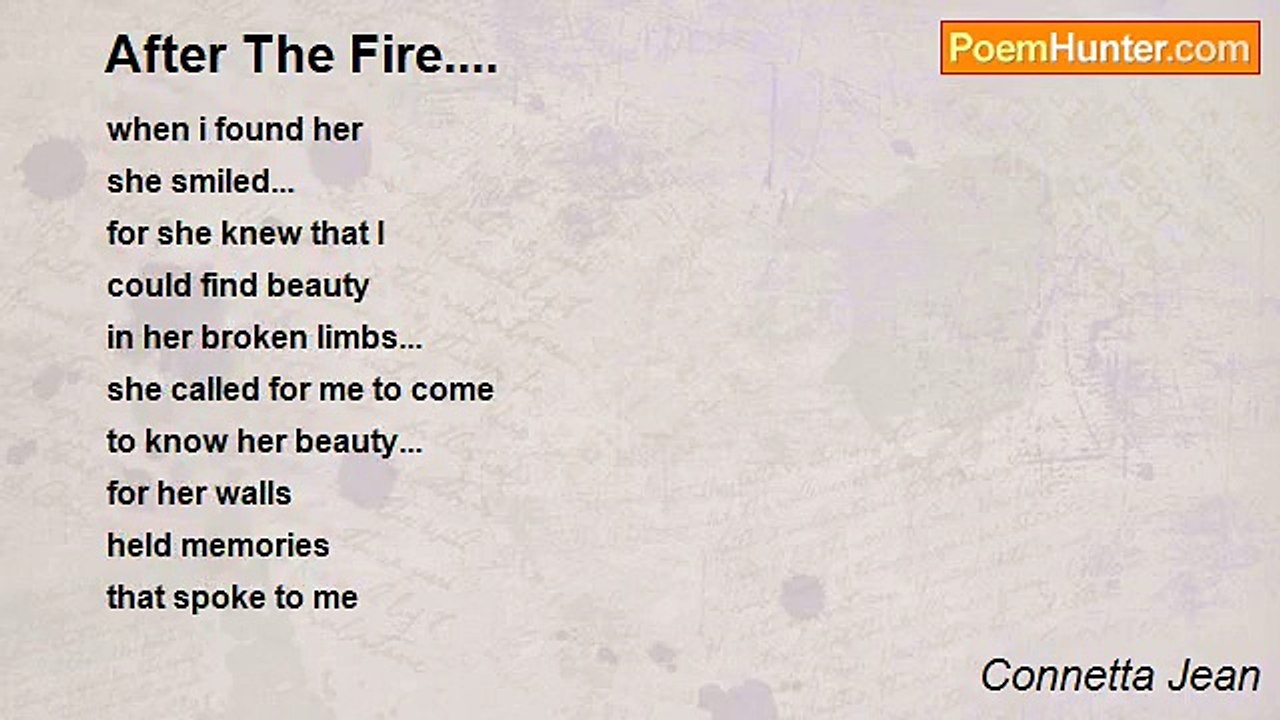 Connetta Jean - After The Fire....