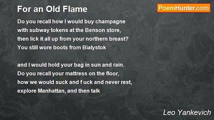 Leo Yankevich - For an Old Flame