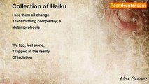 Alex Gomez - Collection of Haiku