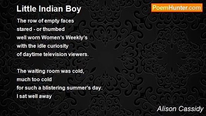 Alison Cassidy - Little Indian Boy