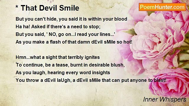 Inner Whispers - * That Devil Smile