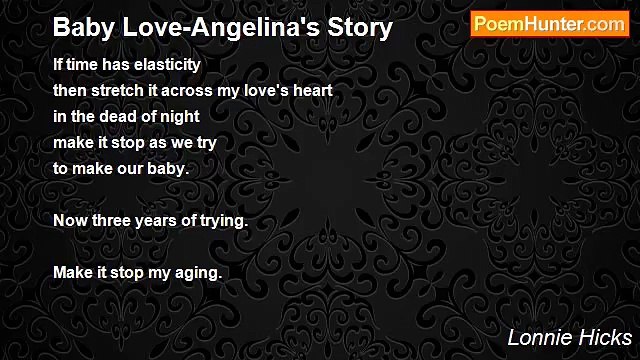 Lonnie Hicks - Baby Love-Angelina's Story