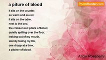 Alicia Roseberry - a piture of blood