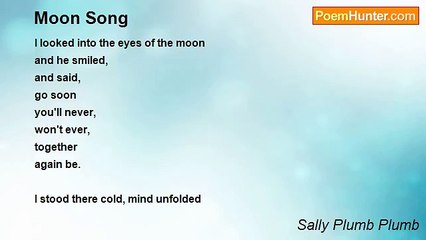 Sally Plumb Plumb - Moon Song