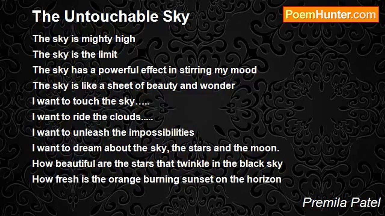 Premila Patel - The Untouchable Sky