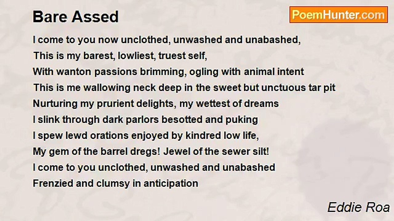 Eddie Roa - Bare Assed