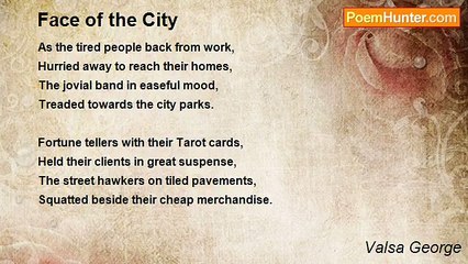 Valsa George - Face of the City