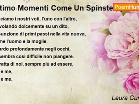 Laura Cummings - Ultimo Momenti Come Un Spinster, primi momenti, tua sposa.