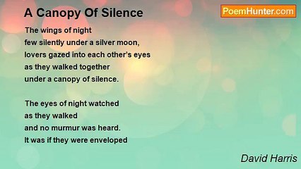 David Harris - A Canopy Of Silence