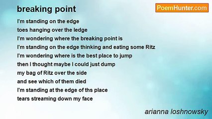 arianna loshnowsky - breaking point