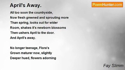 Fay Slimm - April's Away.