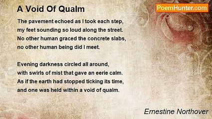 Ernestine Northover - A Void Of Qualm