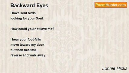Lonnie Hicks - Backward Eyes