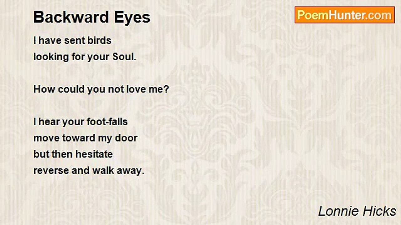 Lonnie Hicks - Backward Eyes