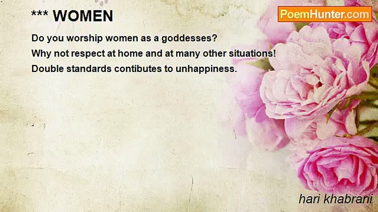 hari khabrani - *** WOMEN