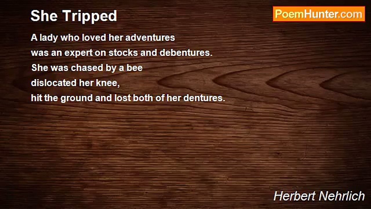 Herbert Nehrlich - She Tripped