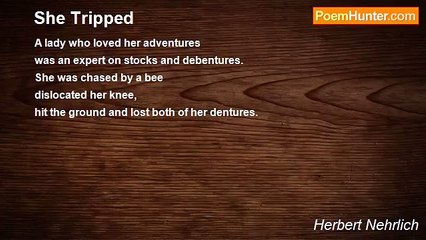 Herbert Nehrlich - She Tripped