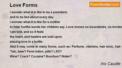 Iris Caudle - Love Forms