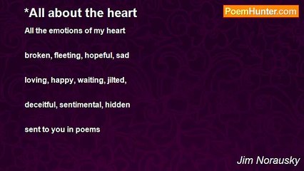 Jim Norausky - *All about the heart